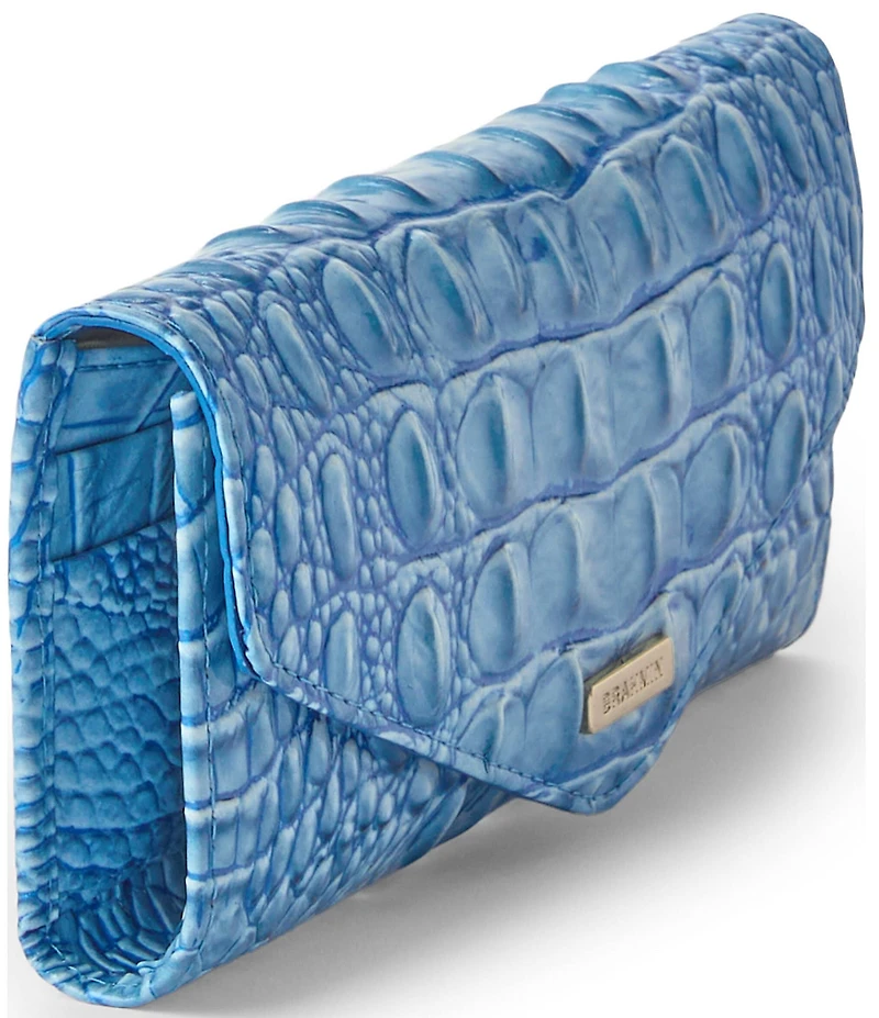 BRAHMIN Aura Blue Melbourne Veronica Wallet
