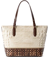 BRAHMIN Banyan Collection Multi Medium Asher Tote Bag