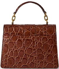 BRAHMIN Barnard Collection Sparkling Cider Small Hallie Satchel Bag