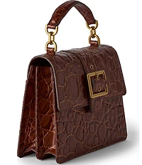 BRAHMIN Barnard Collection Sparkling Cider Small Hallie Satchel Bag