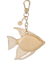 BRAHMIN Blue Mariner Collection Angel Fish Bag Charm