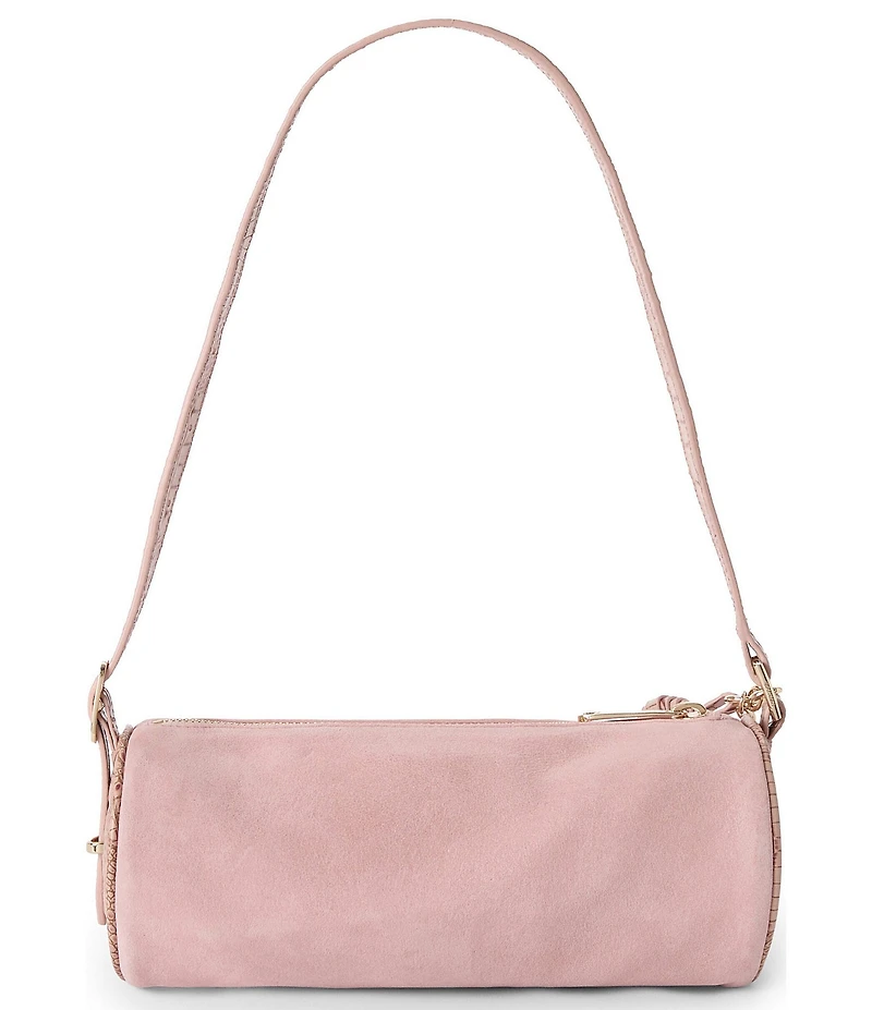 BRAHMIN Adrift Collection Billie Blush Barrel Shoulder Bag