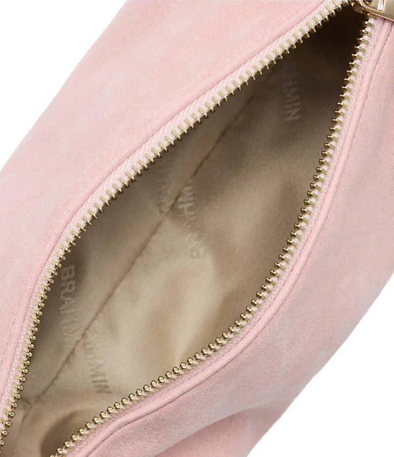 BRAHMIN Adrift Collection Billie Blush Barrel Shoulder Bag