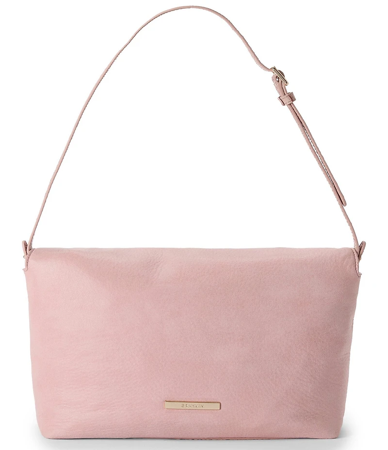 BRAHMIN Adrift Collection Kalina Blush Oversized Clutch