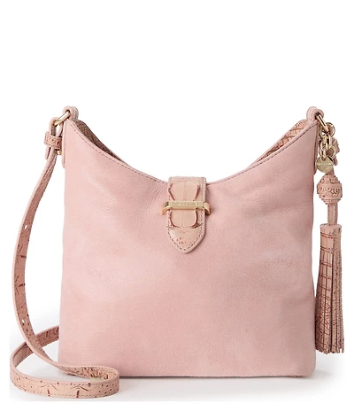 BRAHMIN Adrift Collectoin Small Gwynne Blush Crossbody Bag