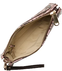 BRAHMIN Blush Winslet Daisy Wristlet