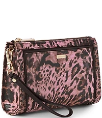 BRAHMIN Blush Winslet Daisy Wristlet