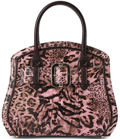 BRAHMIN Blush Winslet Rosetta Satchel Bag