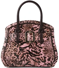 BRAHMIN Blush Winslet Rosetta Satchel Bag