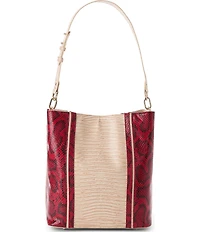 BRAHMIN Braga Collection Salsa Celina Bucket Shoulder Bag