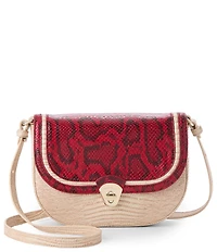 BRAHMIN Braga Collection Salsa Portia Flap Crossbody Bag