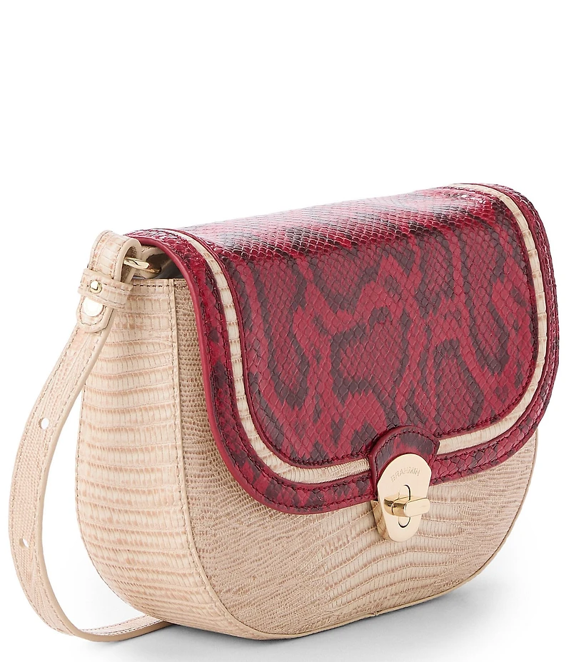 BRAHMIN Braga Collection Salsa Portia Flap Crossbody Bag