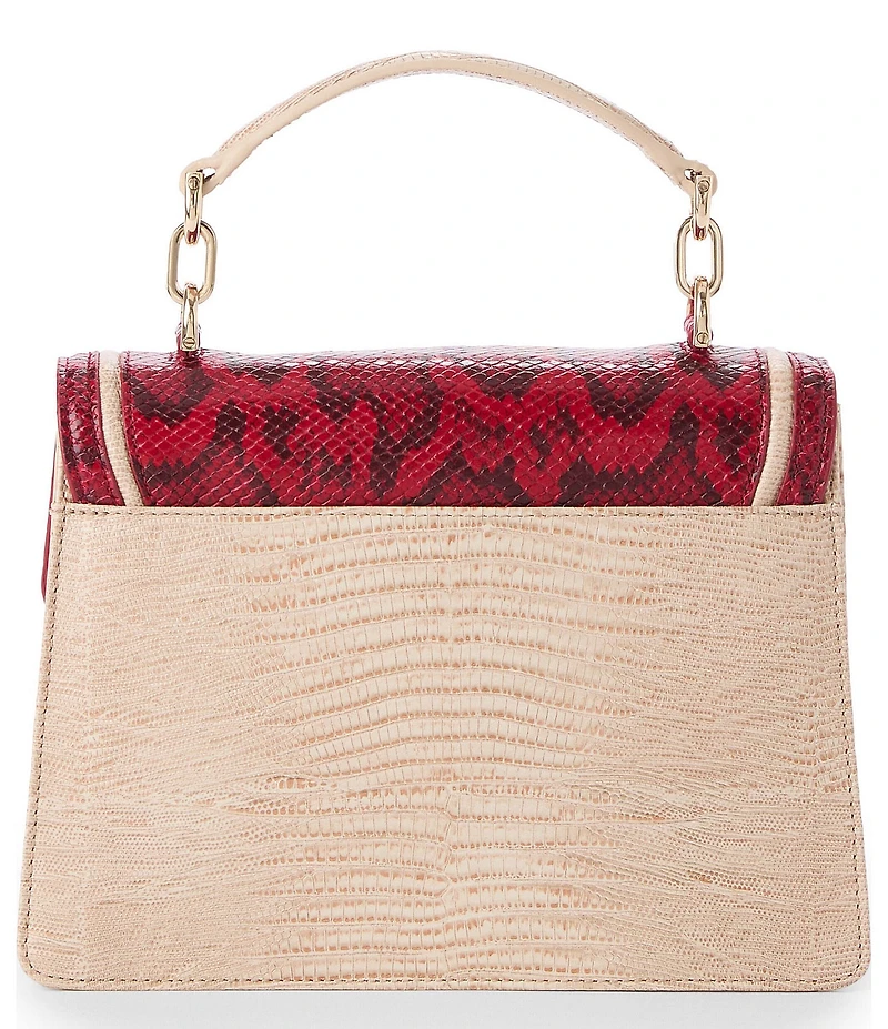 BRAHMIN Braga Collection Salsa Small Hallie Satchel Bag