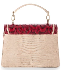 BRAHMIN Braga Collection Salsa Small Hallie Satchel Bag