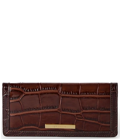 BRAHMIN Brixton Collection Tan Ady Wallet