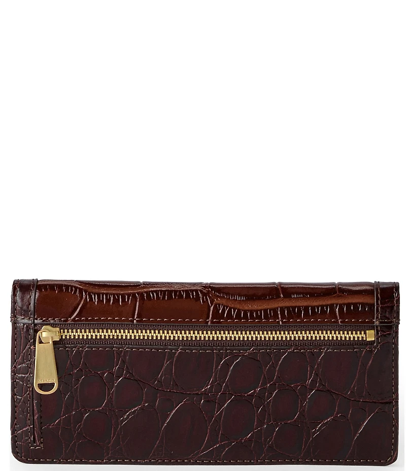 BRAHMIN Brixton Collection Tan Ady Wallet