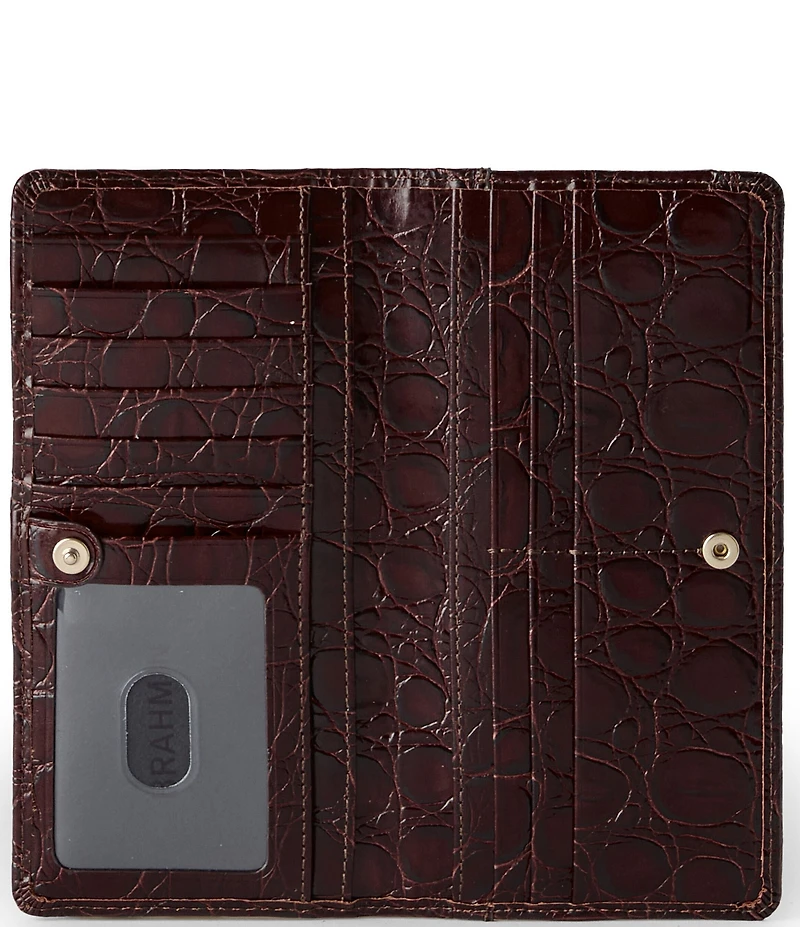 BRAHMIN Brixton Collection Tan Ady Wallet