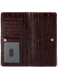 BRAHMIN Brixton Collection Tan Ady Wallet