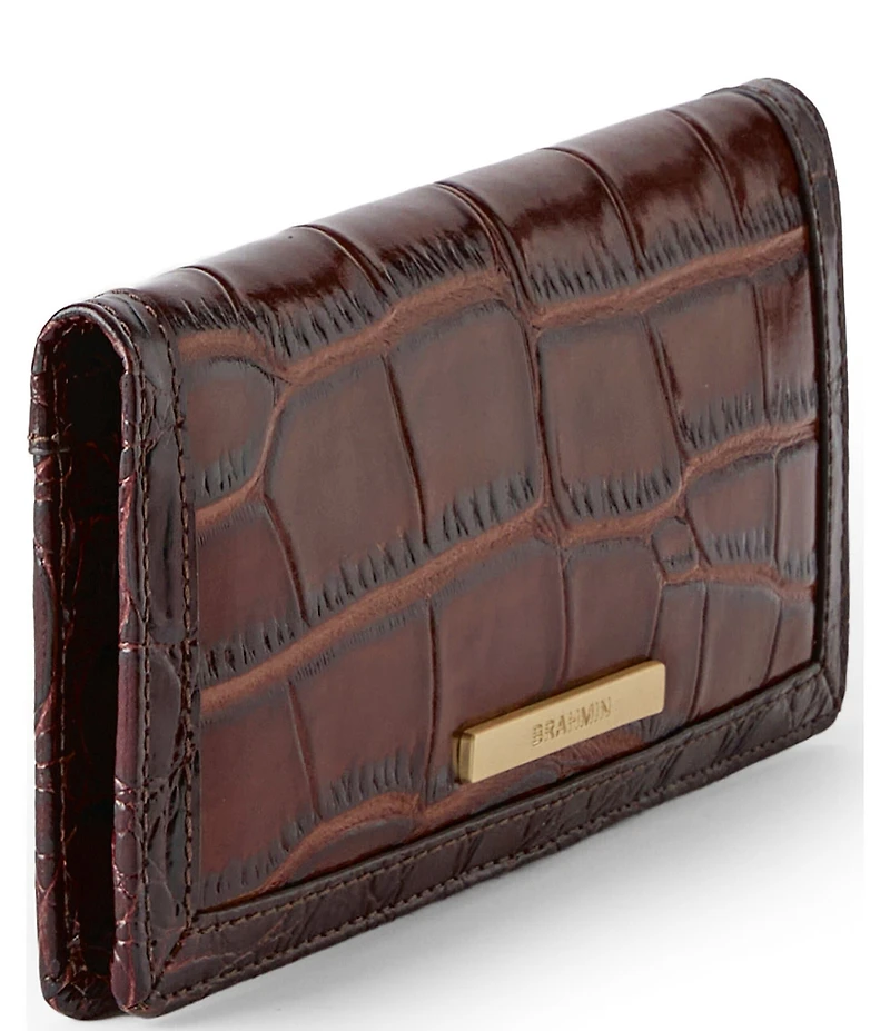 BRAHMIN Brixton Collection Tan Ady Wallet