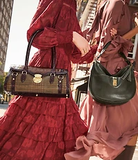 BRAHMIN Brixton Collection Tan Dayan Satchel Bag