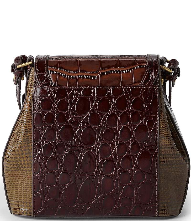 BRAHMIN Brixton Collection Tan Margo Crossbody Bag