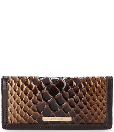 BRAHMIN Caldwell Collection Toffee Ady Wallet