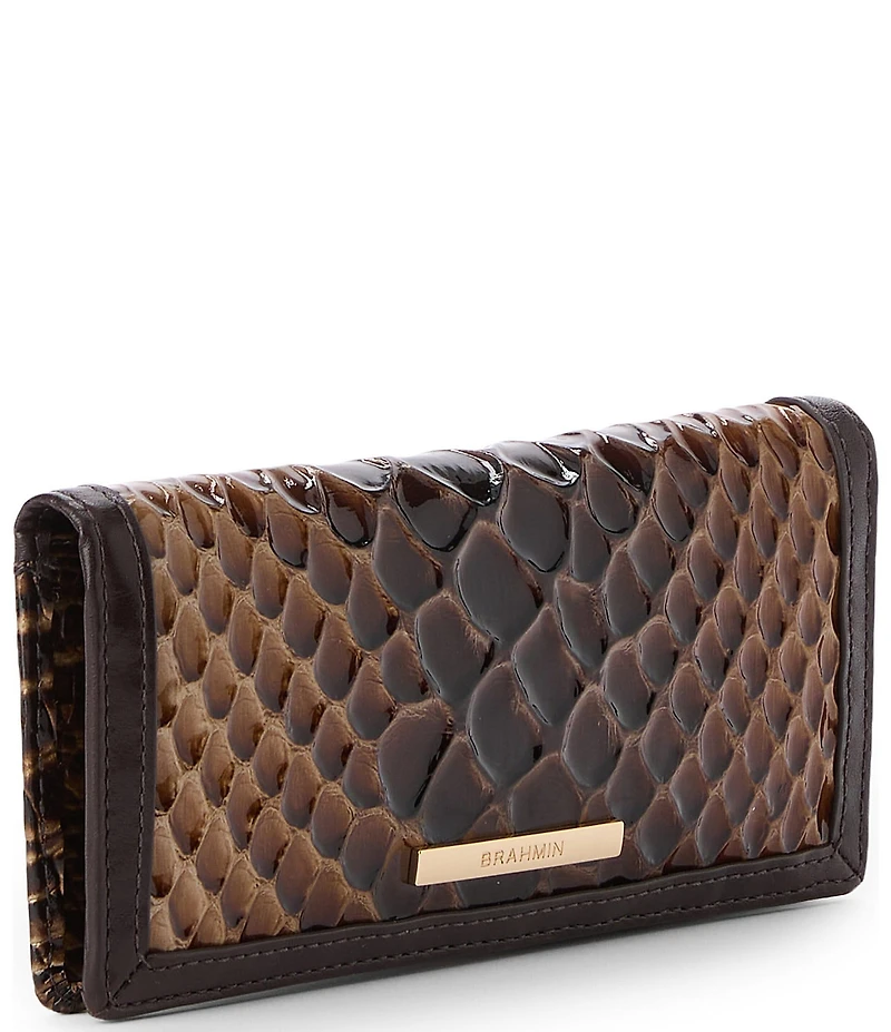 BRAHMIN Caldwell Collection Toffee Ady Wallet