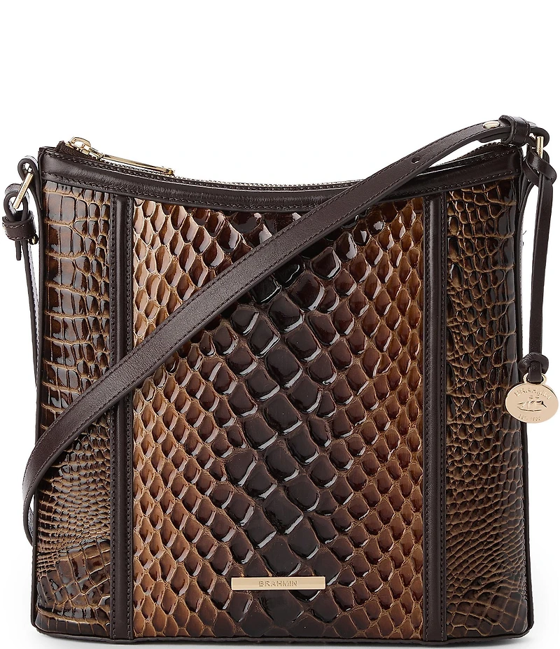 BRAHMIN Caldwell Collection Toffee Katie Crossbody Bag