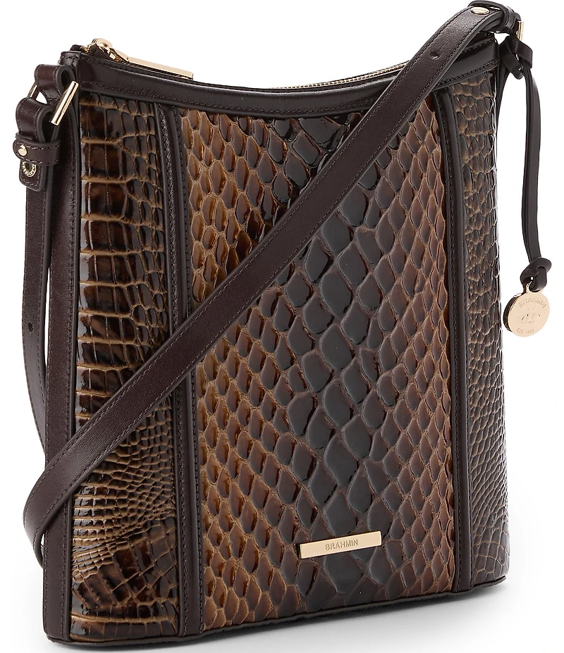 BRAHMIN Caldwell Collection Toffee Katie Crossbody Bag