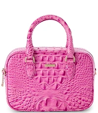 BRAHMIN Candy Pink Melbourne Collection Mara Mini Satchel Bag
