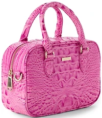 BRAHMIN Candy Pink Melbourne Collection Mara Mini Satchel Bag