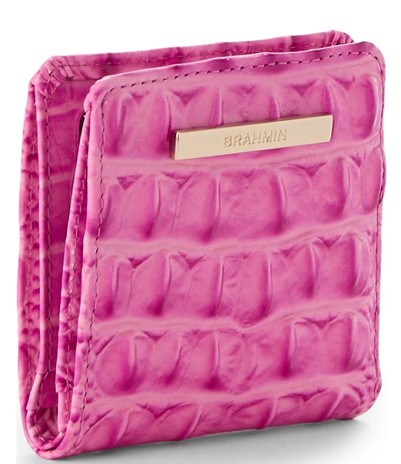 BRAHMIN Candy Pink Melbourne Jane Mini Wallet