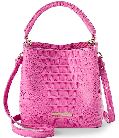 BRAHMIN Candy Pink Melbourne Mini Amelia