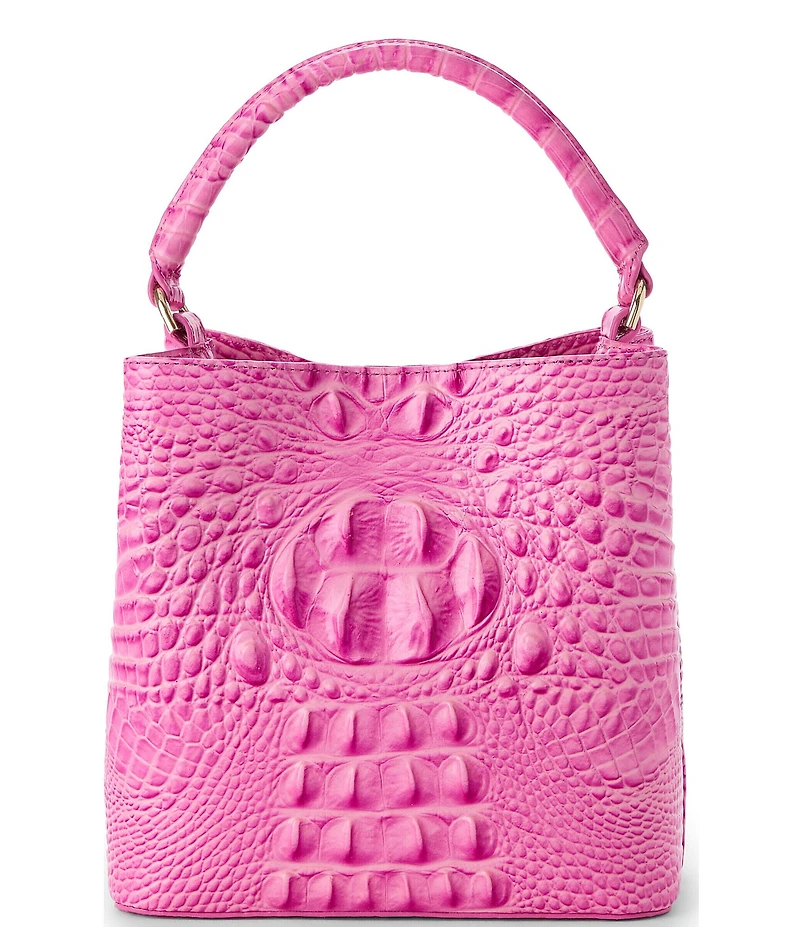 BRAHMIN Candy Pink Melbourne Mini Amelia