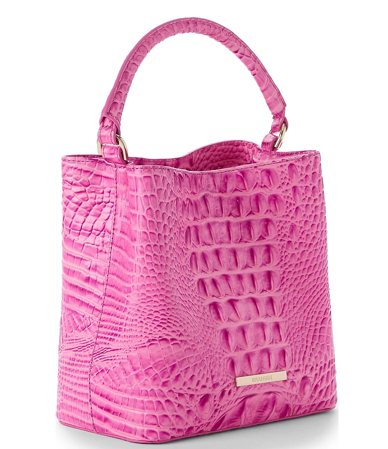 BRAHMIN Candy Pink Melbourne Mini Amelia