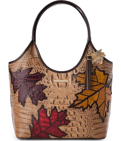 BRAHMIN Cartland Collection Toffee Melora Tote Bag