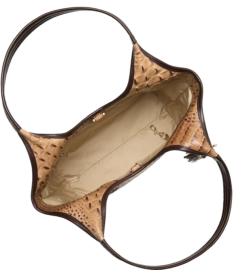 BRAHMIN Cartland Collection Toffee Melora Tote Bag