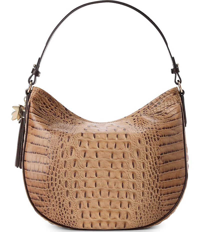 BRAHMIN Cartland Collection Small Kathleen Leaves Shoulder Bag