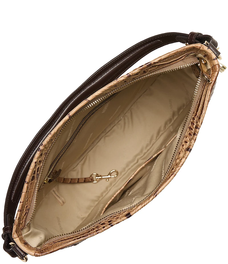 BRAHMIN Cartland Collection Small Kathleen Leaves Shoulder Bag