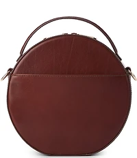 BRAHMIN Caspian Collection Cognac Lane Cow Print Crossbody Bag