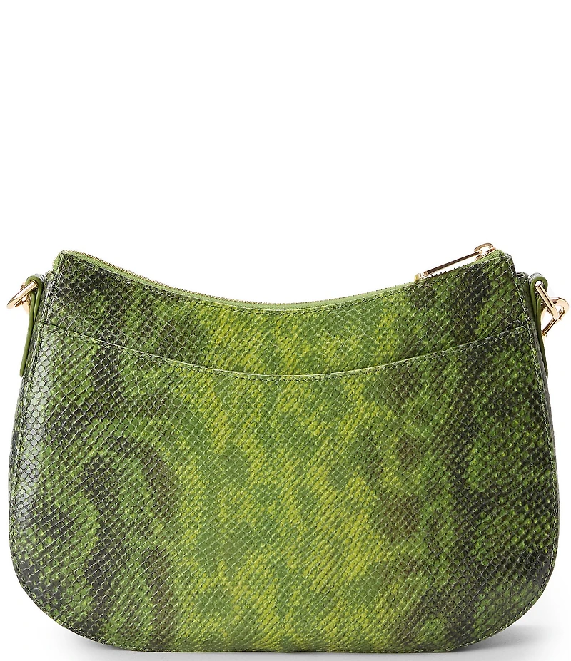BRAHMIN Cassat Collection Fern Shayna Chain Charm Crossbody Bag
