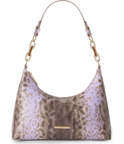 BRAHMIN Cassatt Collection Ombre Snake Embossed Olivia Shoulder Bag