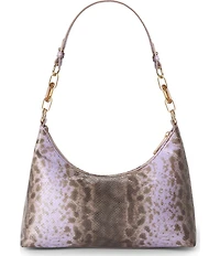 BRAHMIN Cassatt Collection Ombre Snake Embossed Olivia Shoulder Bag