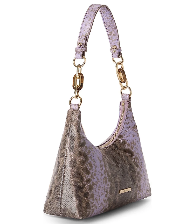 BRAHMIN Cassatt Collection Ombre Snake Embossed Olivia Shoulder Bag