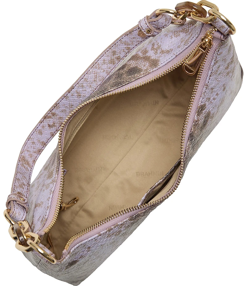 BRAHMIN Cassatt Collection Ombre Snake Embossed Olivia Shoulder Bag