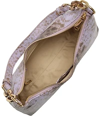BRAHMIN Cassatt Collection Ombre Snake Embossed Olivia Shoulder Bag