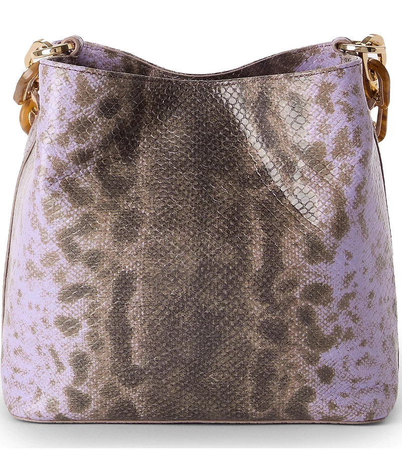 BRAHMIN Cassatt Collection Ombre Snake Mod Mini Amelia Bucket Bag