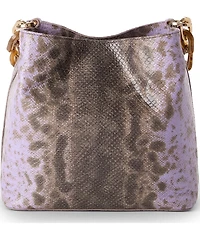 BRAHMIN Cassatt Collection Ombre Snake Mod Mini Amelia Bucket Bag