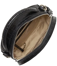 BRAHMIN Castle Glen Collection Black Lane Crossbody Bag