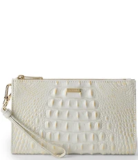 BRAHMIN Chantilly Melbourne Collection Daisy Wristlet